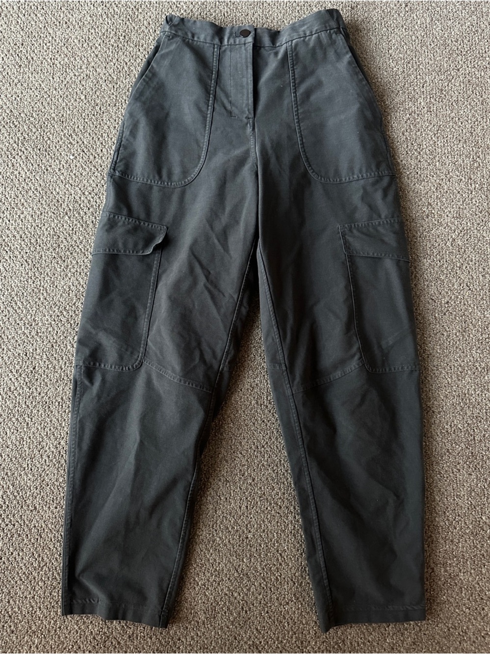 Lululemon Charcoal Grey Cargo Work Pant